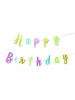 Baner CONFETTI FUN GLITTER LETTER BANNER